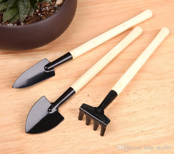 3 pcs/set Mini Gardening tools Succulent plants planting tool package Plant potted garden utensils shovel / rake / shovel