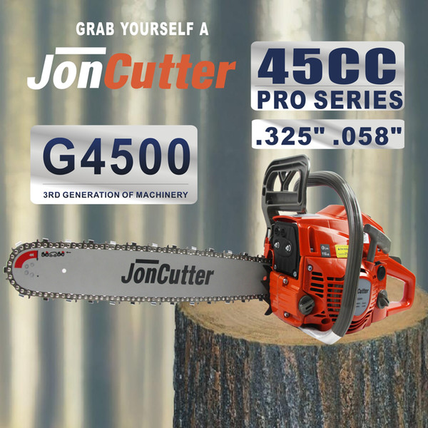 Farmertec Made 45cc JonCutter G 4500 G4500 Home Use Gasoline Chainsaw Power Head Without Saw Chain and blade One Year Warranty