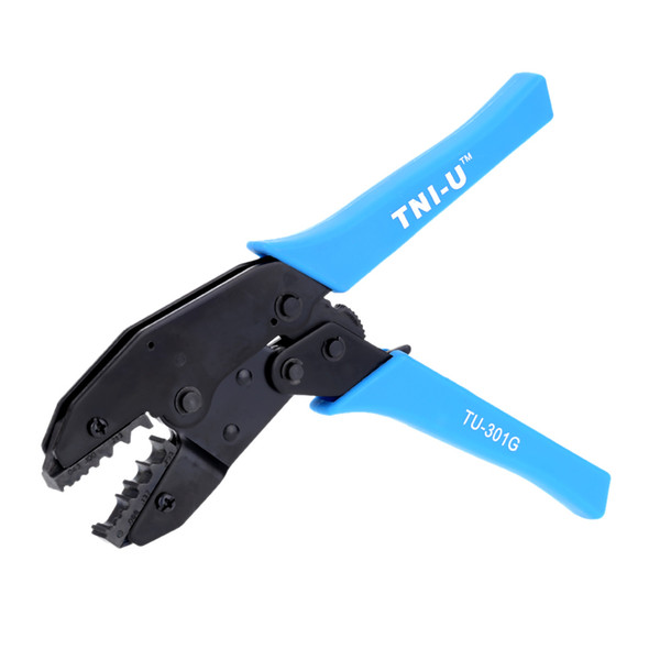 2015 TNI-U TU-301G Optical Fibre Joint Click Pulley Crimping Tool Wire Crimpers Ratcheting Crimping Pliers Line Pressing Tools 00881