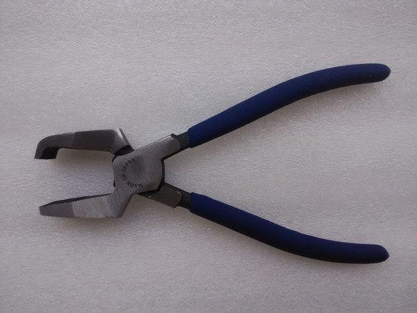 8'' Nipper for Mending Glass Plier for Glass With Teeth Bend Nose Free Ship