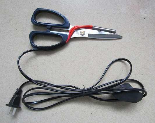 Electric Heating tailor scissors, tailor cutting tools, heating cutter