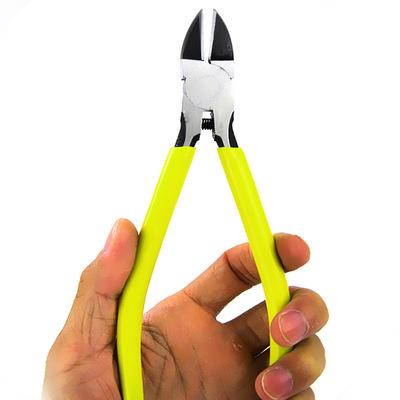 Japan Type Cr-V Plastic Pliers Nippers Jewelry Electrical Wire Cable Cutters Cutting Side Snips Hand Tool 6 inches