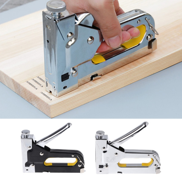 Multitool Nail Staple Gun Furniture Stapler For Wood Door Upholstery Framing Rivet Gun Kit Nailers Rivet Tools with Free 600pcs Nails