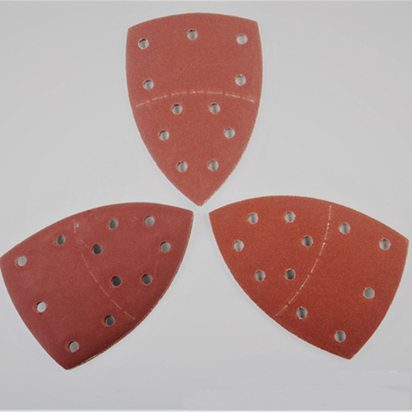 11 holes Abrasive Tools Sandpaper Pads Sanding Sheets Assorted Sandpaper Waterproof Hand Tools 40 60 80 100 120 180 240 320 400 600 800 Grit