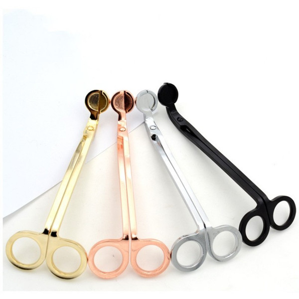 Metal Candle Wick Trimmer Stainless Steel Aromatherapy Candles Scissors Practical Oil Lamp Hook Cutters For Household 11 5sl BZ