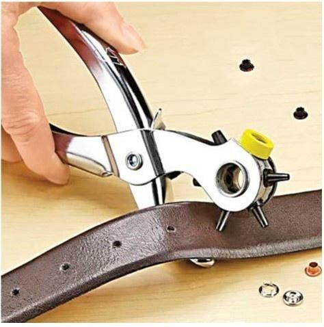 1sets/lot Roto Punch Punch Holes Add Eyelets fixing broken snaps punching holes home Pliers tool