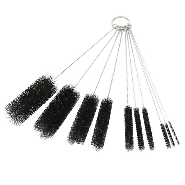 10pcs Brush Set Applied Bottle Kettle Spout Brush Teapot Nozzle Clean Home Kitchen DIY Spray Brush with different size clean 70