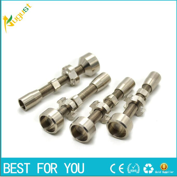 Double Adjustable Grade 2 Titanium Nail Fits female joints,we also offer quartz nail ceramic nail glass nail