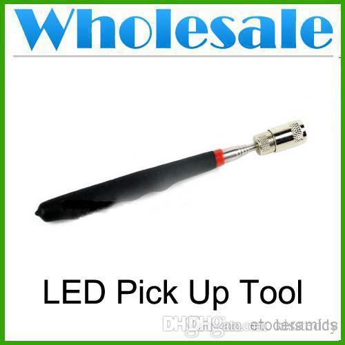 Mini LED magnet Led light pick up tool strong magnetic extendable 32