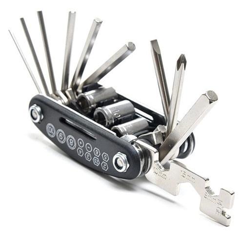 Cycling Bike Bicycle Multi-function Repair Tool Kit Hexagon Key Spoke Wrench Socket Extension Rod Phillips Slotted Screwdriver