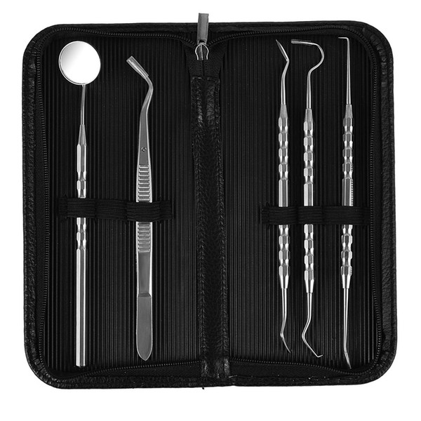 Stainless Steel Dental Lab Kit Dentist Surgical Wax Carving Teeth Tool Set