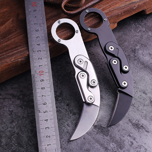 High quality Morphing V2 mechanical claw folding knife 440c steel blade knife outdoor gear camping Tactical knife knives tools 2019