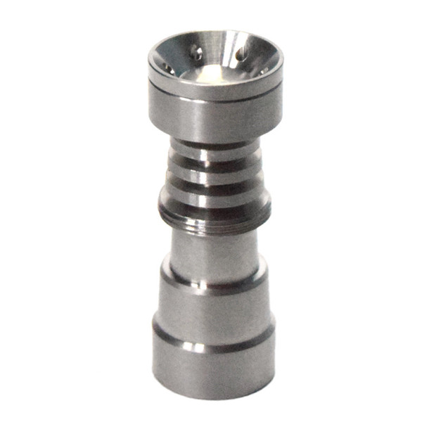 Universal Domeless 4 In 1 GR2 Titanium Nail 14mm&18MM for Water Pipe Glass Water Smoking with Male and Female Joint for Dab Rigs