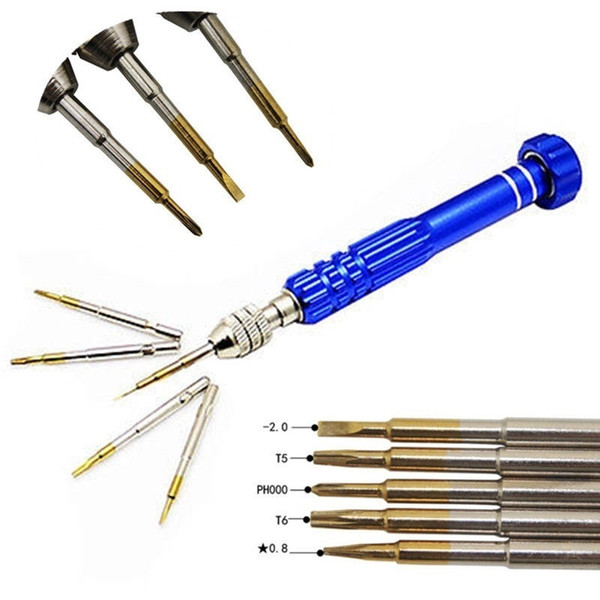 5-in-1 Mobile Phone Screwdriver Small Screwdriver Apple Screwdriver Five-in-one Combination Tool Free shipping