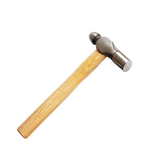 35.5cm length Planishing Chasing Hammer with Wooden Handle Jeweler Goldsmith Tool Metal Head Hardwood Handle Chasing Hammers Hand Tool