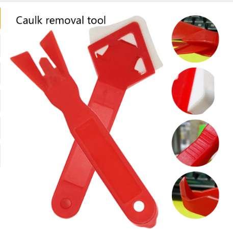 2 Pcs/set Home Joint Silicone Glass Cement Scraper Caulking Finishing Sealant Grout Remover Spreader Spatula Hand Tools