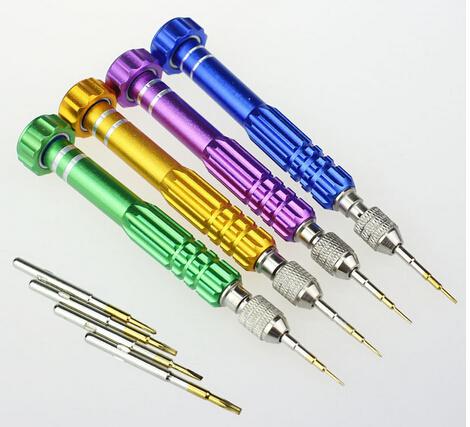 5 in 1 Repair Open Tools Kit Screwdrivers Set For iPhone Samsung Galaxy