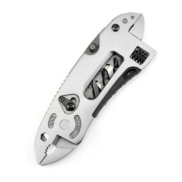 Multitool Pliers Pocket Knife Screwdriver Set Kit Adjustable Wrench Jaw Spanner Repair Survival Outdoor EDC Hand Multifunctional Tools