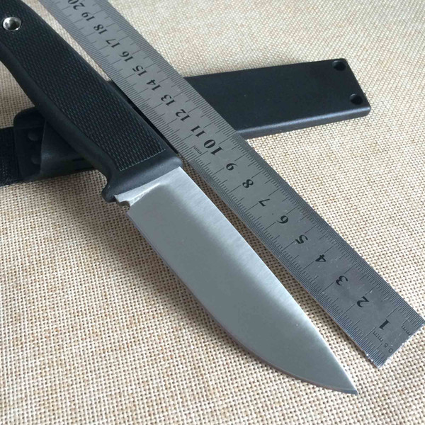 FK-F1 Straight Tactical Knife 8Cr13 Blade Multi Purpose Survival Hunting Knife ABS Handle With K Shealth Free Shipping