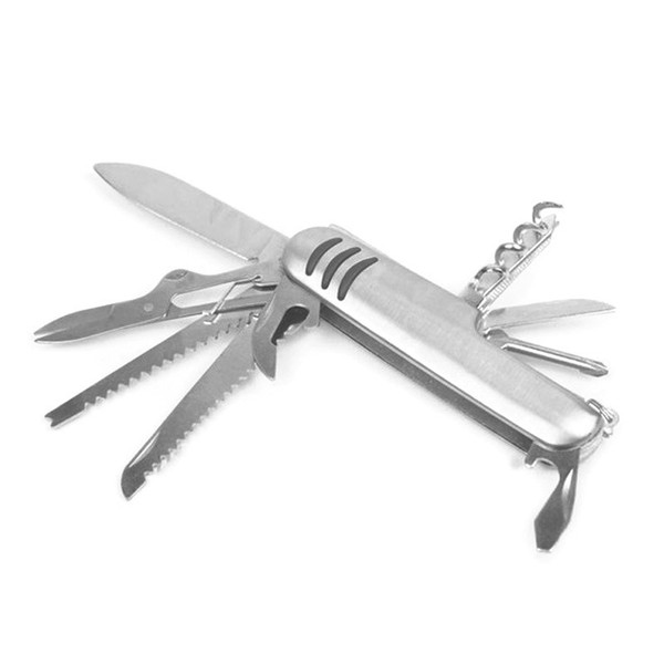 11-in-1Stainless steel Multi-Tool Swiss Army Style Knife Folding Knife Bottle Opener Screwdriver Tools Free DHL 1169