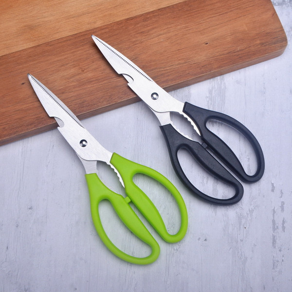 Manufacturer's Spot Multifunctional Kitchen Bone Household Sharp and Durable Fish Bone Scissors Food Scissors