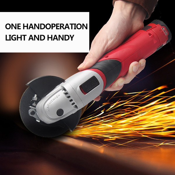 Hephaestus Angle Grinder with 12V Lithium Battery Angular Power Tool Grinding Metal Wood cordless Cutting and grinding Machine