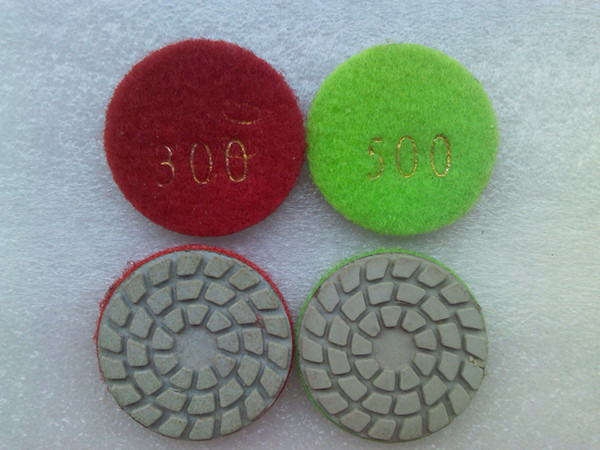 Diamond Soft Grinding Disc Polish Disc For Glass Stone Marble Grainte Tile Free ship 2pcs/lot