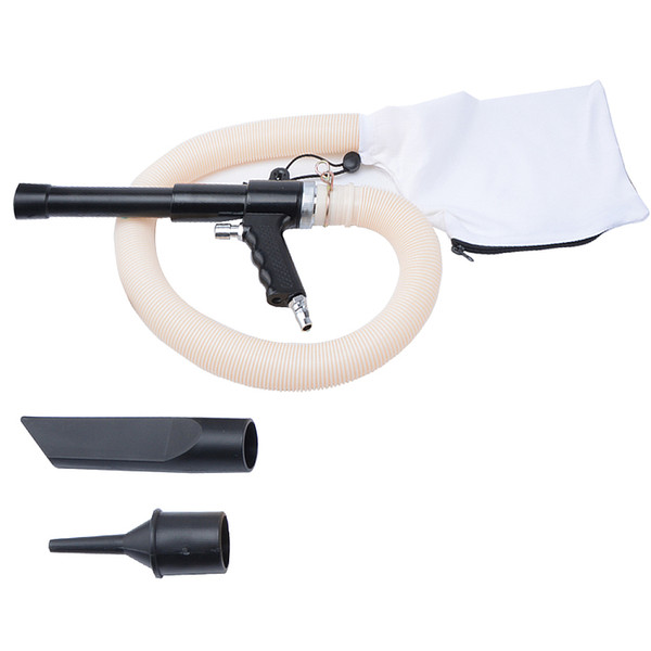 Pneumatic air vacuum cleaning gun, air vacuum cleaner gun Blow suction gun set with 2 functions