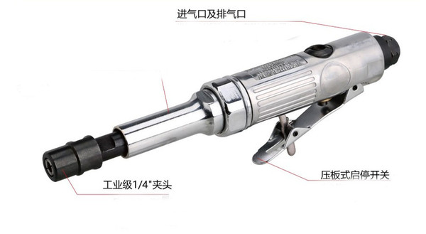 Extra Long Micro Pneumatic Air Die Grinder, Air Die grinding polishing machine