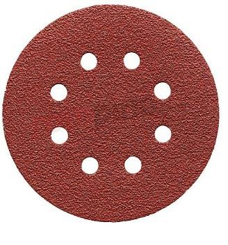 Sanding Discs, 5 Inch Hook and Loop Round Sandpaper Discs, Dustless 6 Hole Sand PaperSanding Discs, 5 Inch Hook and Loop Round Sandpaper Dis