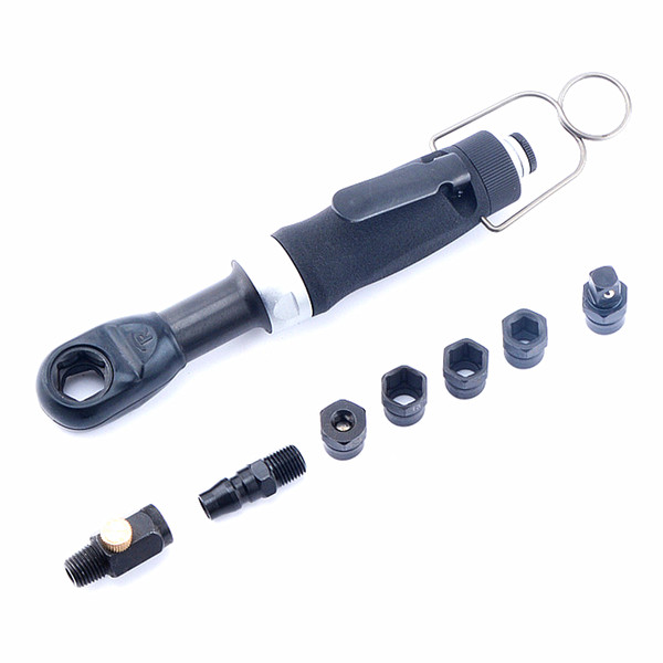 original Taiwan punch type air ratchet wrench 1/4 inch pneumatic threading wrench bend pneumatic screwdriver air wrench