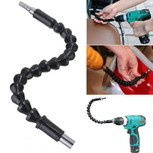 Screwdriver Flexible Shaft 1/4'' 295mm Multitul Hex Shank Extension Screwdriver Bit Holder Connect Link Impact driver