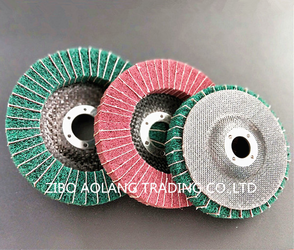 polishing & Cleaning Flap Discs with sourcing pads