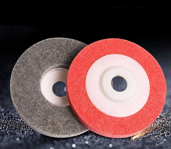 Fiber Wheel Polishing Abrasive Nylon Non-woven For Manual and Automatic Grinding Strong Cutting Force 100pcs