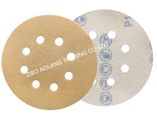 Aluminum Oxide Round Abrasive Sanding Disc with hole