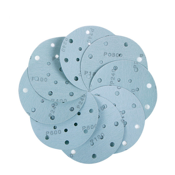 Aluminum Oxide Round Abrasive Sanding Disc with holes