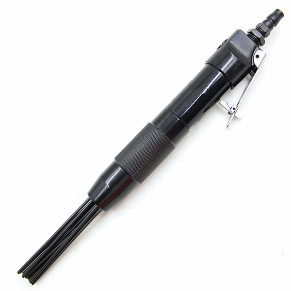 straight type pneumatic derusting tool air rust remover slag cleaner wind needle beam chisel shovel descaling polishing grinder