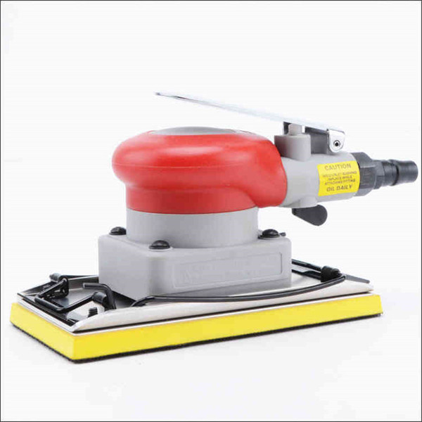 free shipping vibration type pneumatic sanding machine 20331 rectangle grinder air sand vibration polishing tool rust removing wax 70X150mm