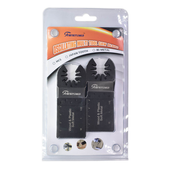 10pcs Oscillating Multi Tool Wood Saw Blade for Bosch PorterCable Dremel Dewalt Black+Decker Makita Milwaukee Ryobi Ridgid Fein
