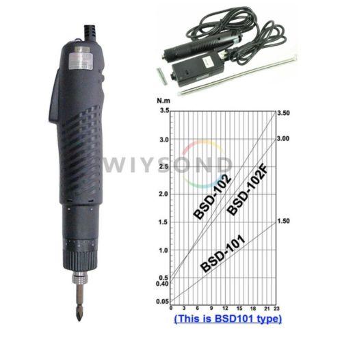 Ajustable Electrical Torque Power Screwdriver Screw Driver Power Supply 2 plug