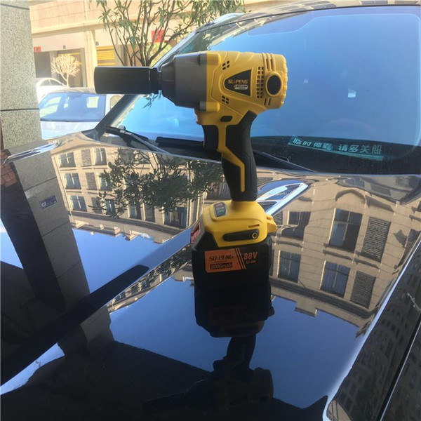 Professional New Power tools 320N.m 1/2''cordless impact wrench with high guality motor Electric Impact Wrench Cordless Drill 2018