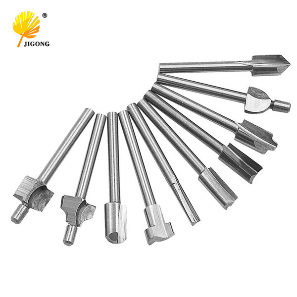 router bits 6mm 10pcs 1/8