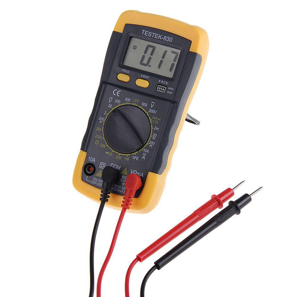 Electrical LCD Digital Multimeter AC DC Voltmeter Ohmmeter Multitester for schools, factories, families amateur wireless lovers