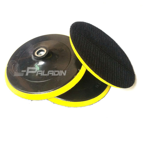 180mm M14 / M16 Polisher Back-up Sanding Pad for Hook & Loop Polishing Disc Car Polishing Waxing Wall Grinding