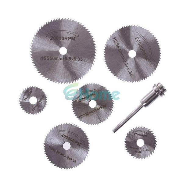 New Portable Rotary Tool Circular Saw Blades Cutting Discs Mandrel For Dremel Cutoff #56400