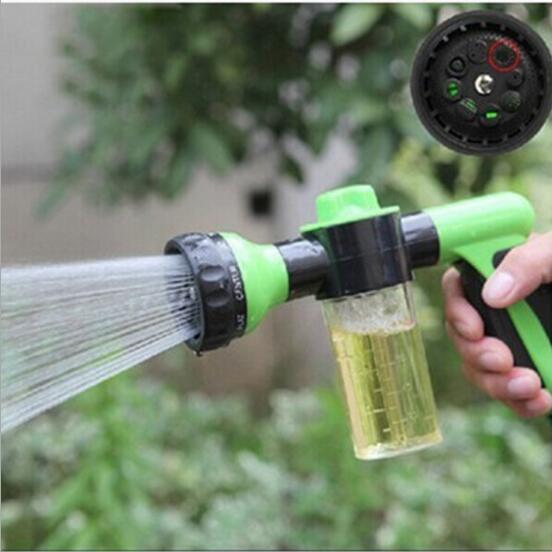 Gardens Sprays Sprinkler Brush Car Foam Gun Water Zoom Pet Bathe Plastic Multi Function Bathroom Shower Heads Faucets Accs