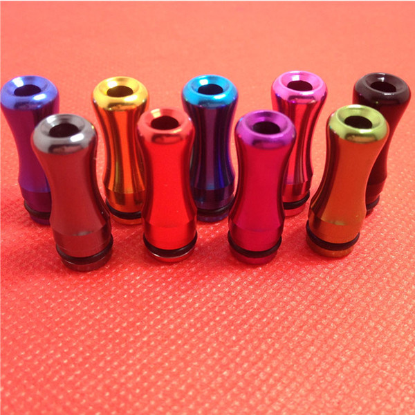 Aluminum Metal 510 drip tips EGO Mouthpiece Atomizer Mouthpiece for E Cigarette Vivi Nova 510 DCT Cartomizers Multicolor(0201004) via DHL