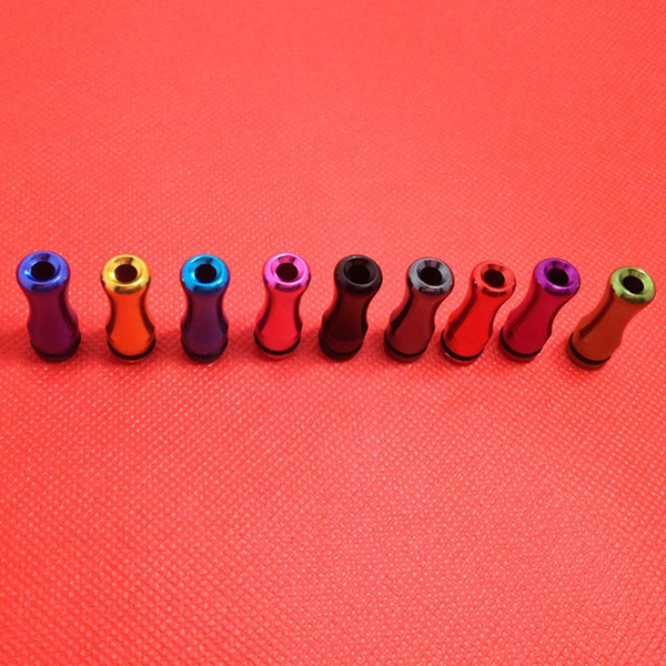 510 Drip Tips Aluminum Metal Drip Tip Aluminum Cartomizer Vivi Nova EGO Battery 6ml 3.5ML DCT EGO Drip Tips Drip tip metal