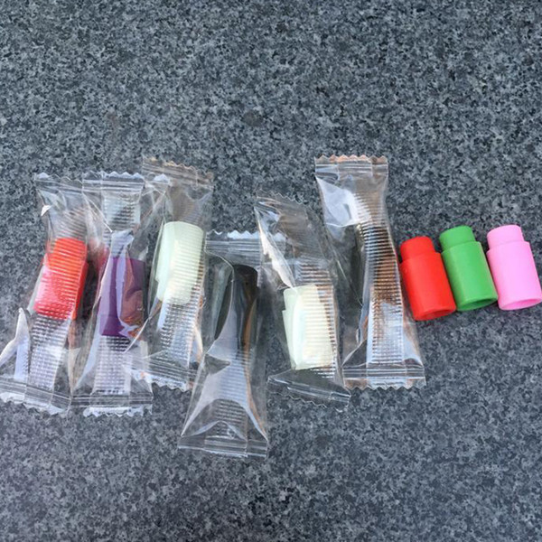 Silicone Mouthpiece Cover Rubber Drip Tip Silicon Disposable Colorful Test Tips Cap with Individually Package For 510