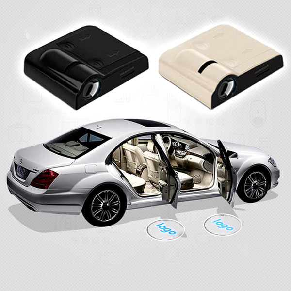 Wireless Led Car Door Welcome Laser Projector Logo GhosShadow Light for Volkswagen Ford BMW Toyota Mercedes-Benz Mazda VW Free Shipping